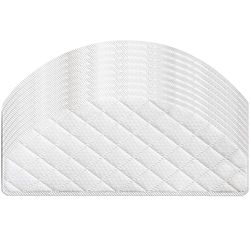 【新品未使用】マイクロファイバー　モッピング　パッド　DEEBOT 10セット Amazon.co.jp: 使い捨てモップパッド 100個パック Ecovacs